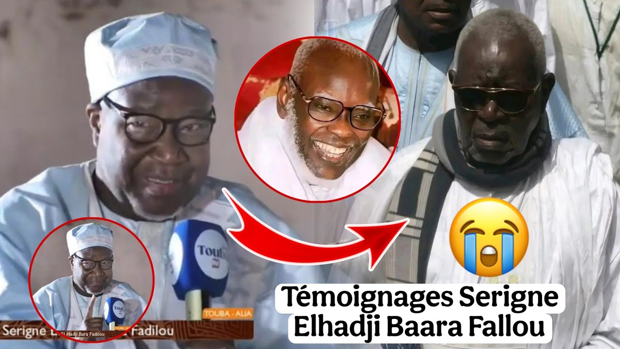 🚨 TÉMOIGNAGES 😥 Serigne Elhadji Baara Fallou  Mbàcke Sur S. Modou Mamounme Mbacke ibn S. Fallou 