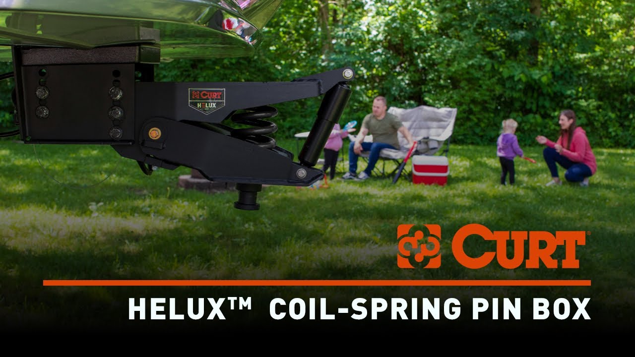 Revolutionize Your Ride with the CURT Helux&trade; Coil-Spring Pin Box