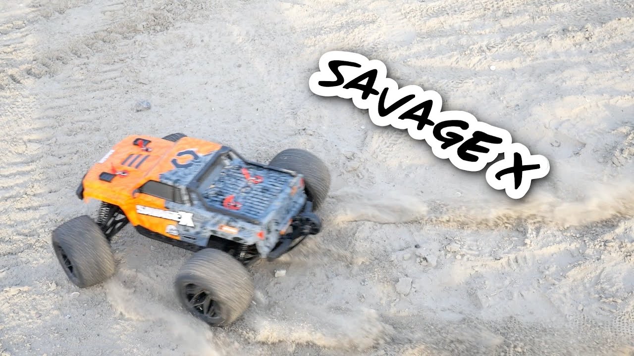 Hpi Savage X Flux V2 - Stock auf 4s [German]