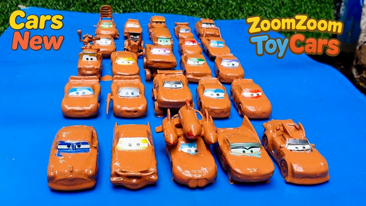 Чистка игрушек Disney Pixar Cars и Lightning McQueen, Чик Хикс