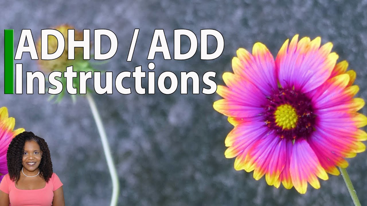 5 Tips Help People With ADHD / ADD Do What You Asks