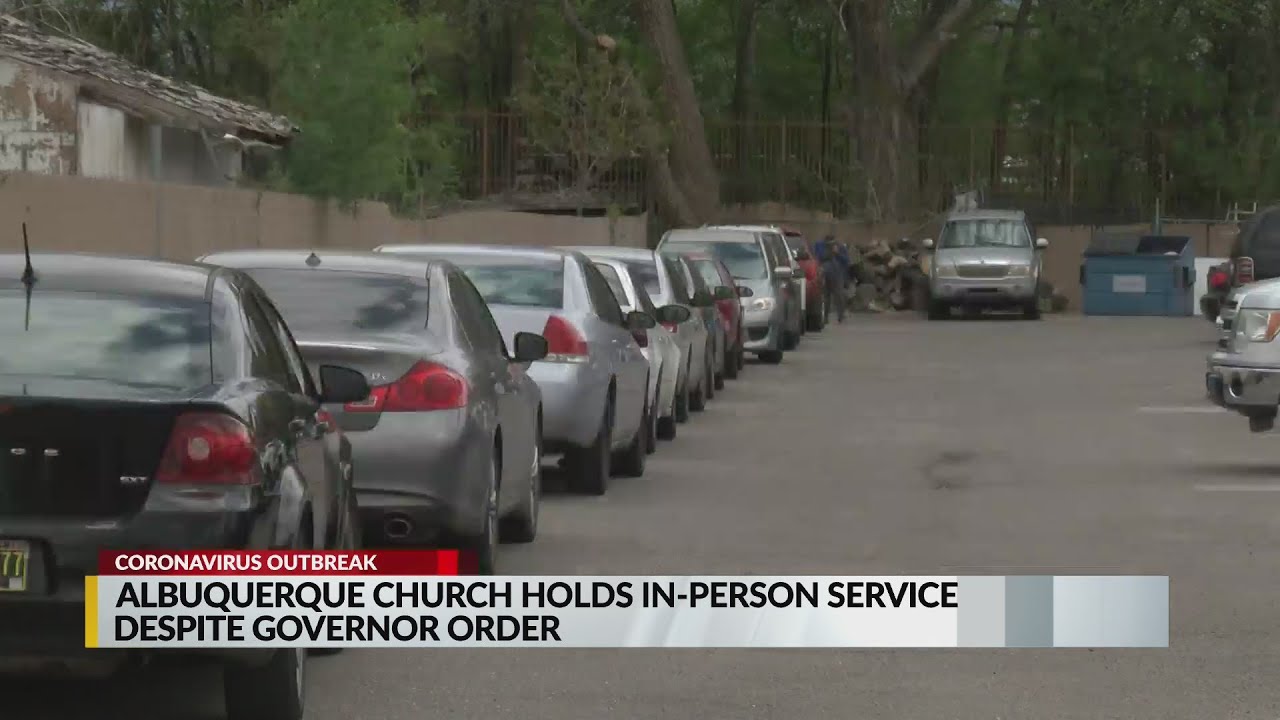 Albuquerque church continues with Easter service, despite Governor's orders