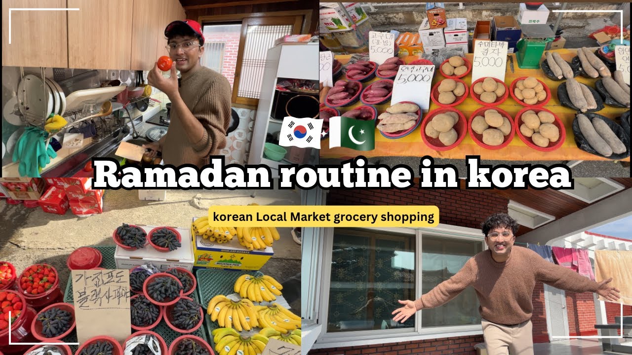 Ramadan Routine in Korea | Pakistani in Korea