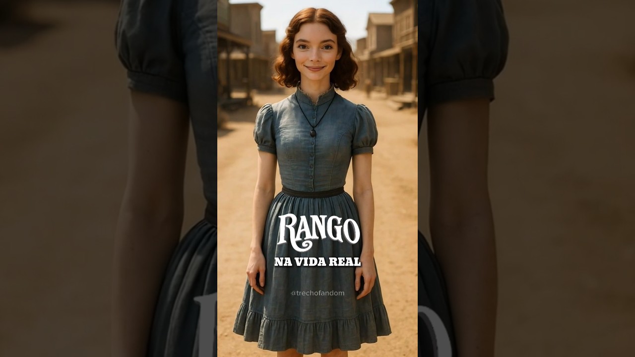 RANGO IN REAL LIFE  #rango #faroeste #anima&ccedil;&atilde;o #filme #pixverse