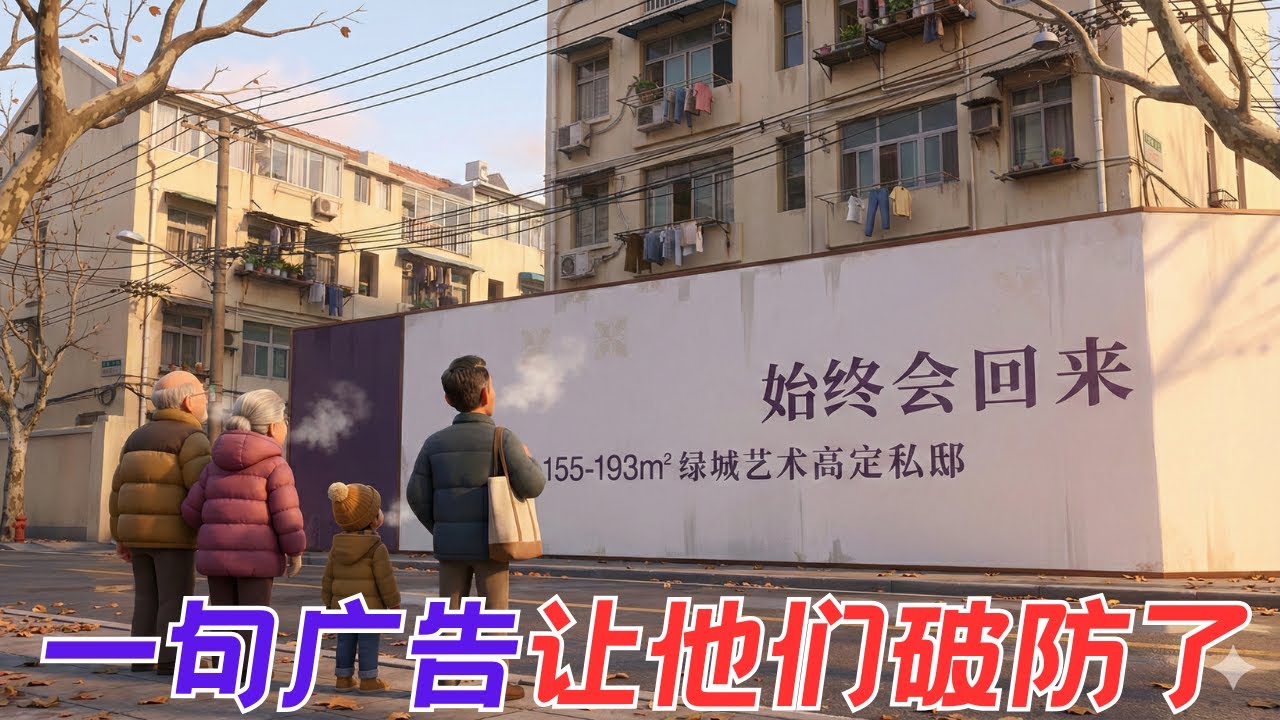 一句广告语击中了上海三个区的人！黄浦还回得去么？【昆哥看房产EP284】