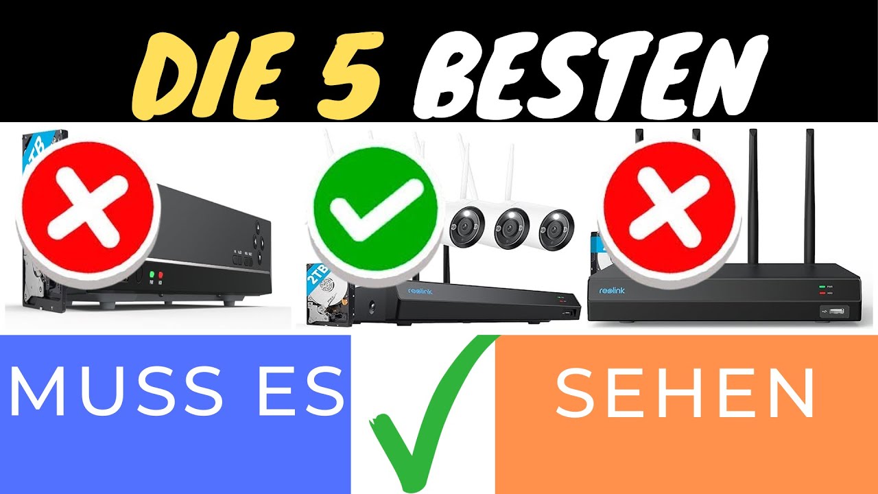 DIE 3 BESTEN NVR ÜBERWACHUNGSKAMERAS 2025! 📹🔒 FINDE DEIN PERFEKTES SYSTEM!