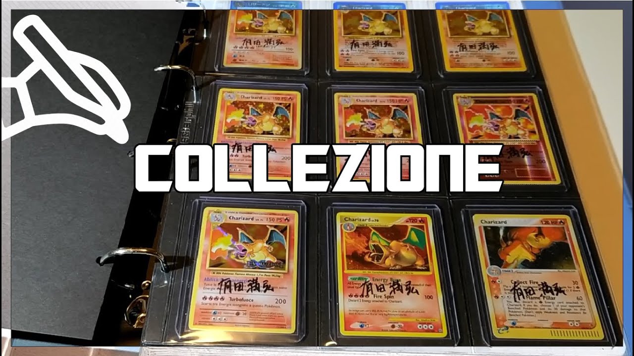 LA MIA COLLEZIONE DI CARTE POKEMON SIGNED