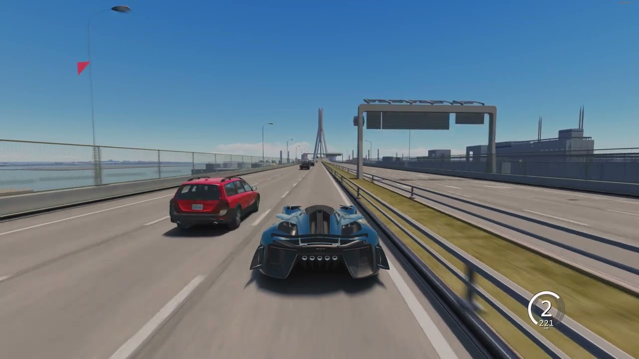 Tomahawk X Vision GT - Speed Record of 541 Km/h - Shutoko