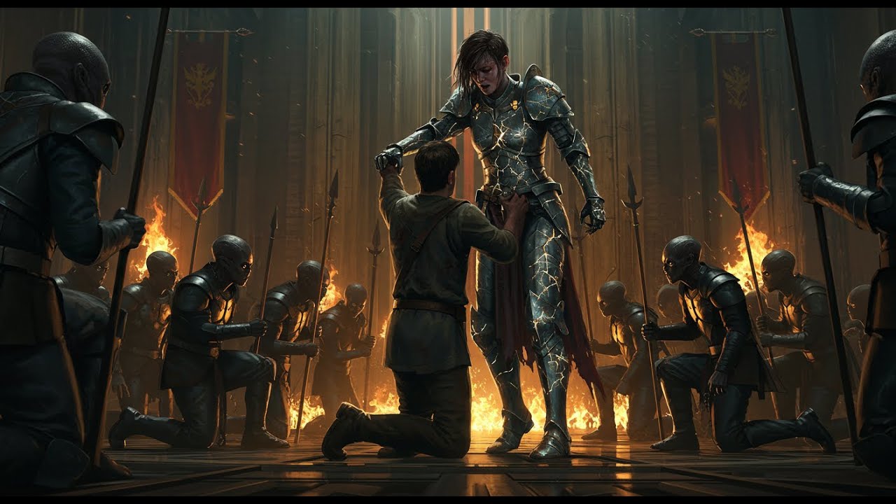I Thought She Was Just a Fighter—Until I Helped Her Up, and the Guards Knelt