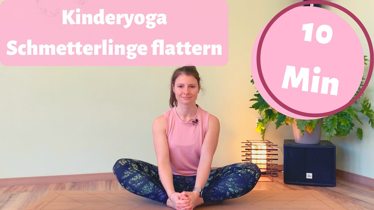 Kinder Yoga | Tiere | Schmetterlinge flattern | Bewegung und Entspannung