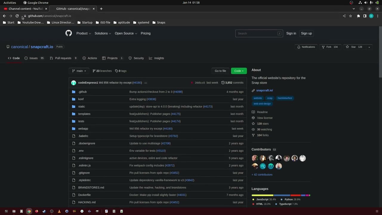 284 is snapcraft io open source?