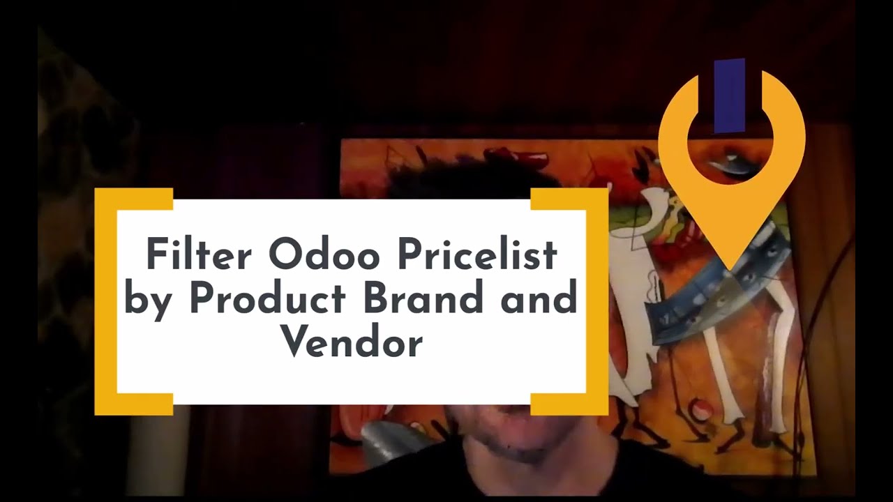 Filter by Product Brand and Vendor in Odoo Pricelist