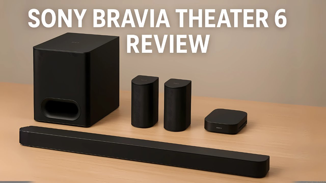 Полный обзор системы Sony BRAVIA Theater System 6 | Звуковая панель Dolby Atmos 5.1ch Surround So...