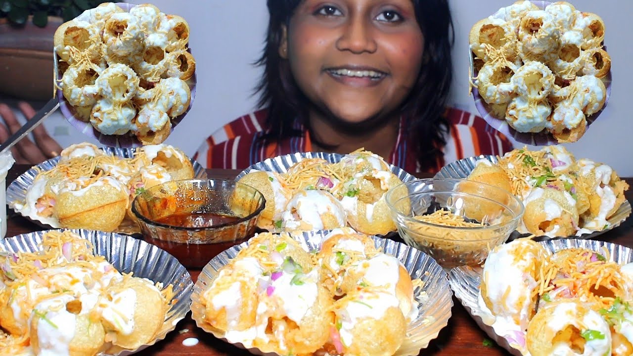 HUGE DAHI PURI/DAHI GOLGAPPA EATING CHALLENGE 😍❤️PANIPURI EATING CHALLENGE
