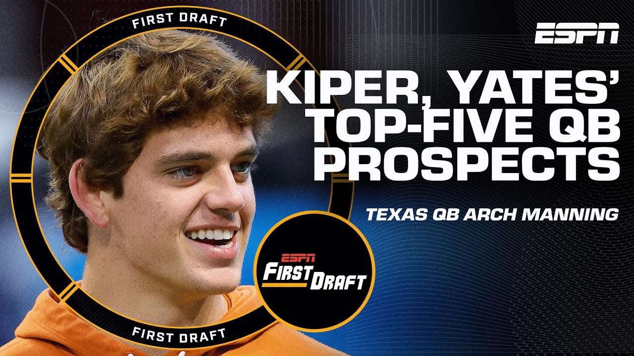 🔥Mel Kiper & Field Yates' TOP-5 QUARTERBACKS of 2026 NFL Draft🔥 | First Draft🏈