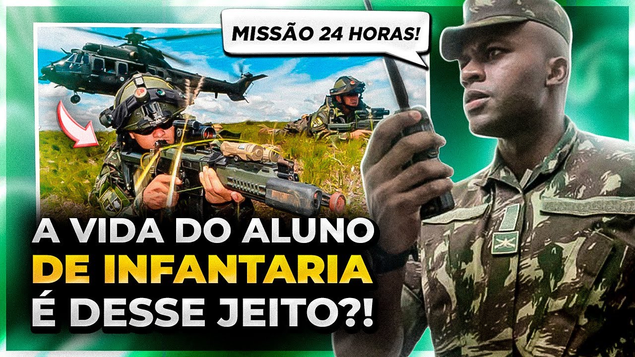 Como &eacute; a rotina de um aluno de INFANTARIA NA ESA?