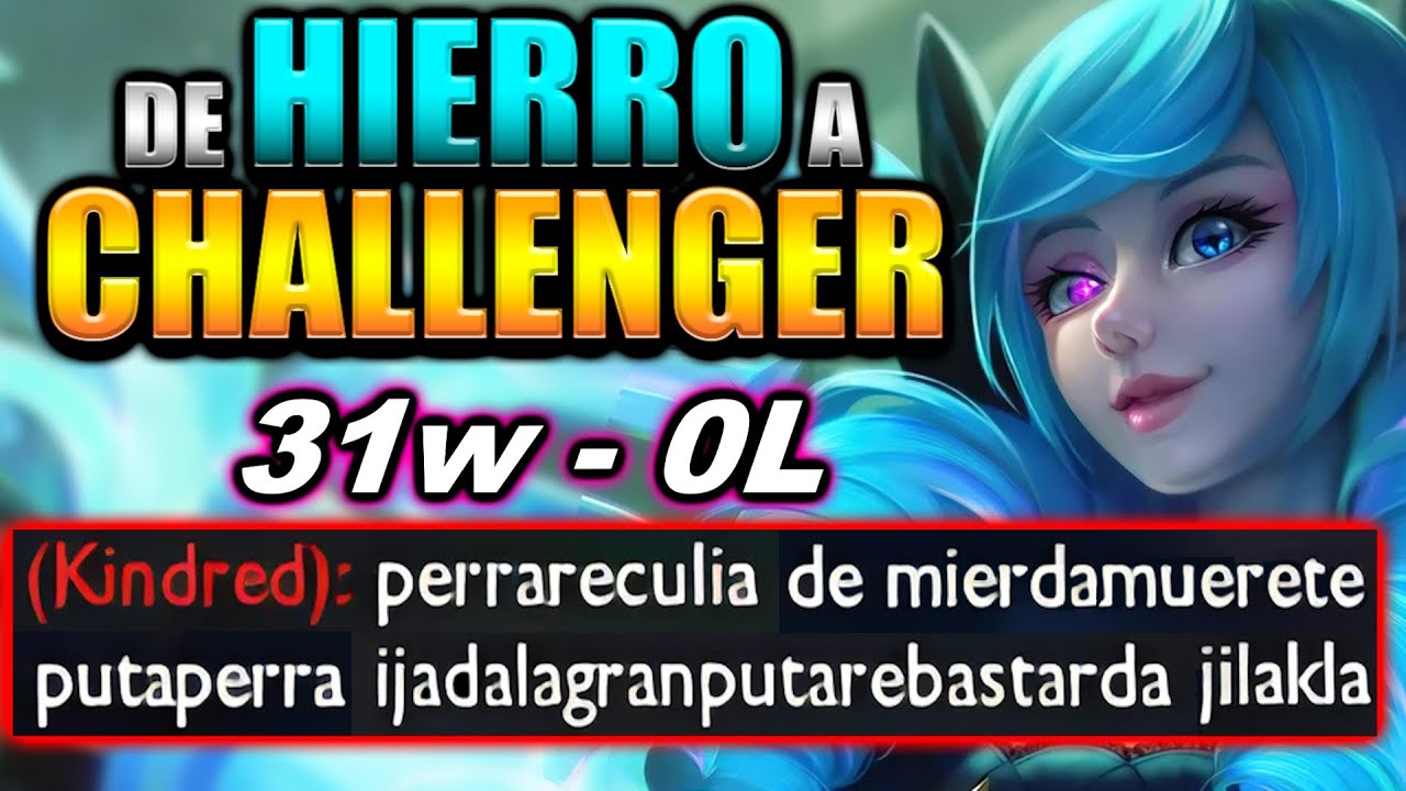 ¡KINDRED RIVAL SE VUELVE COMPLETAMENTE LOCA! | Hierro a CHALLENGER - DIA 6