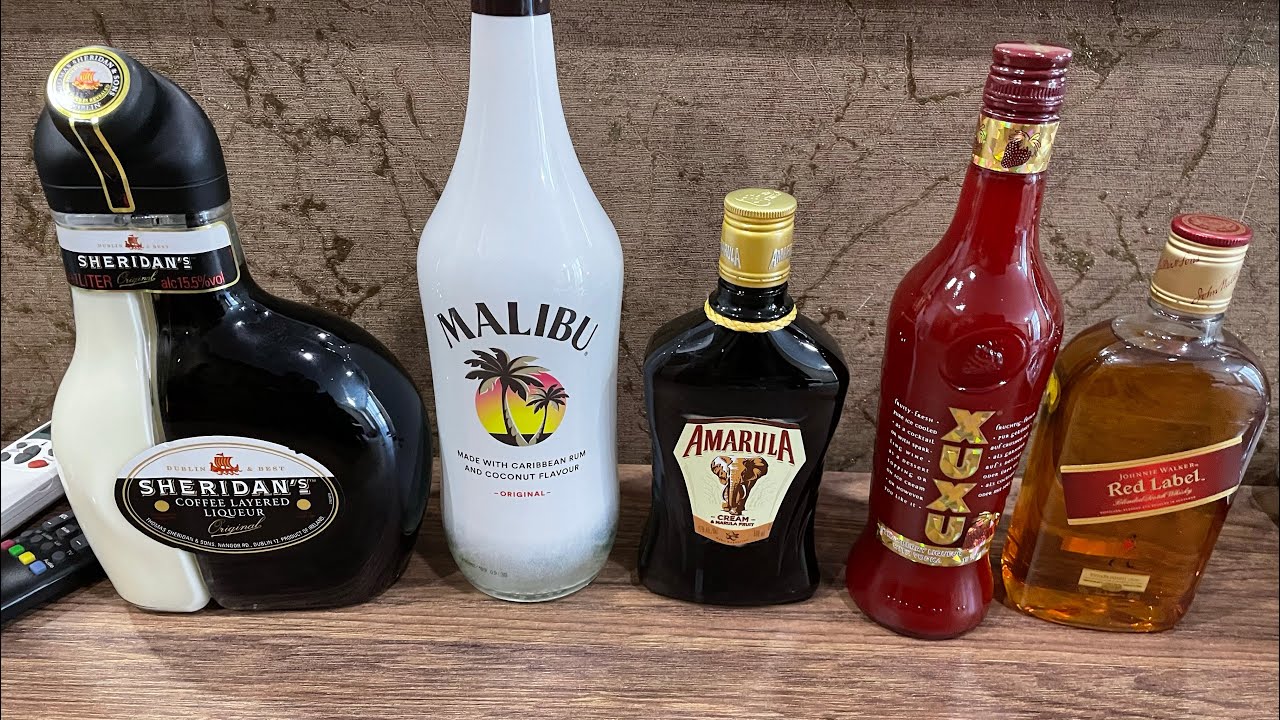 Sheridant’s coffee layered liqueur