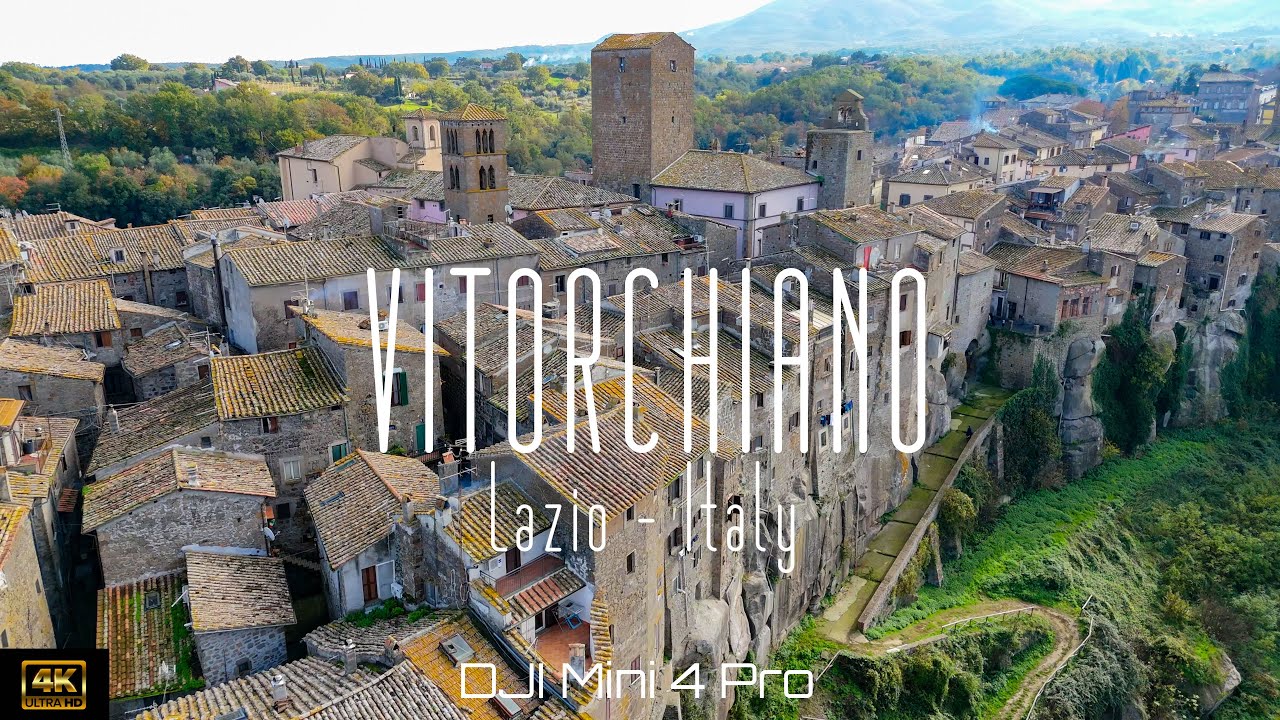 🇮🇹 Vitorchiano, in Lazio, Italy. | DJI Mini 4 Pro | 4K drone video