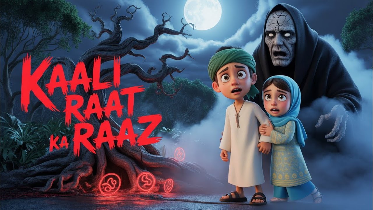 Kaali Raat Ka Raaz (Part 1) | ایمان کی مضبوطی | Islamic Horror Story | Islamic Kids Official 