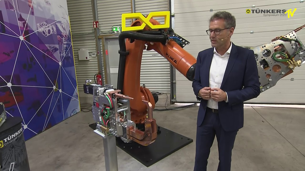 TÜNKERS | Vorstellung | NIMAK Roboterschweißzangen multiframeGUN und ntcGUN sowie C-Gestell