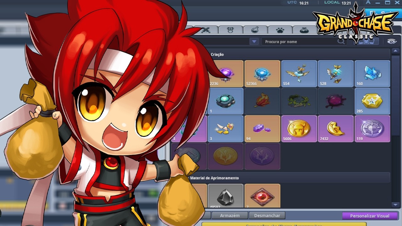 Entenda o Novo Inventário Compartilhado do Grand Chase Classic