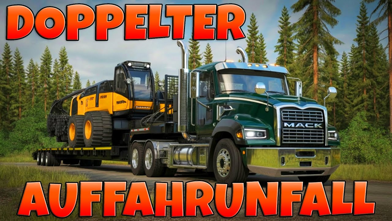 Doppelter Auffahrunfall - American Truck Simulator S4 E38