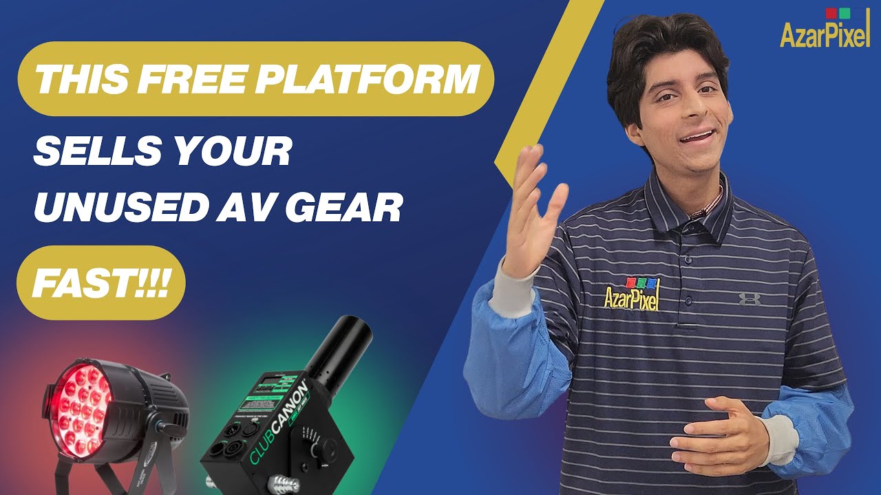 AV Pros: Sell Your Extra Gear with Zero Hassle | Azar Pixel Marketplace