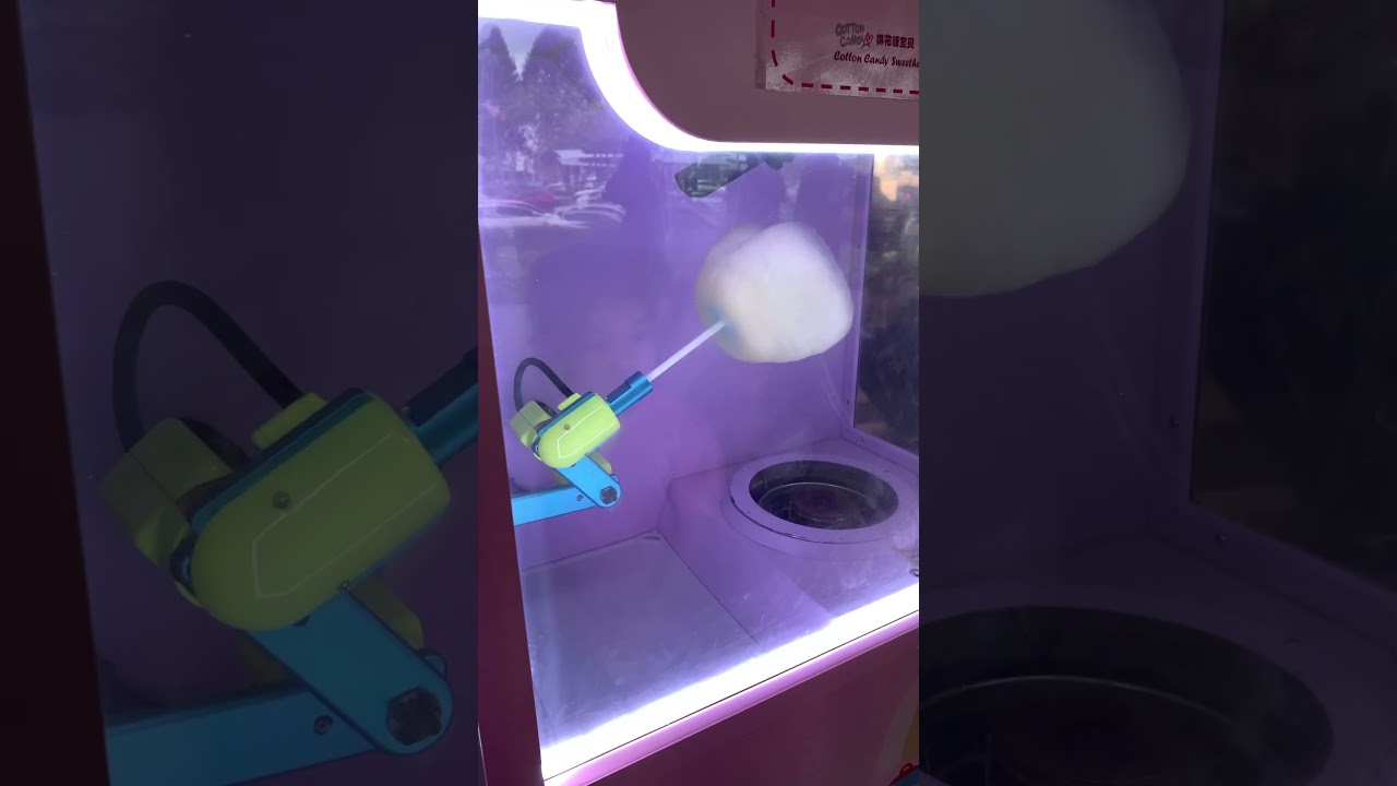 Mesin gula-gula kapas #shortvideo #candy #candymachine #fyp