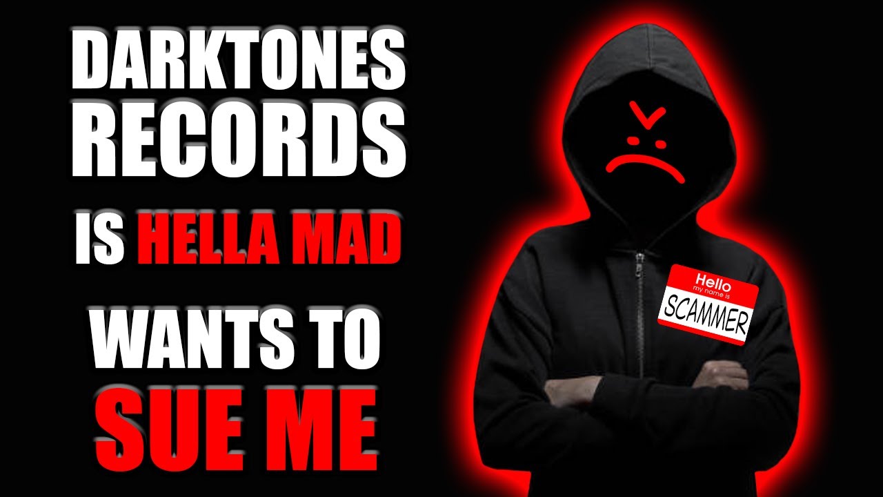 DarkTones Crashes Out! (Threatens To Sue Me)