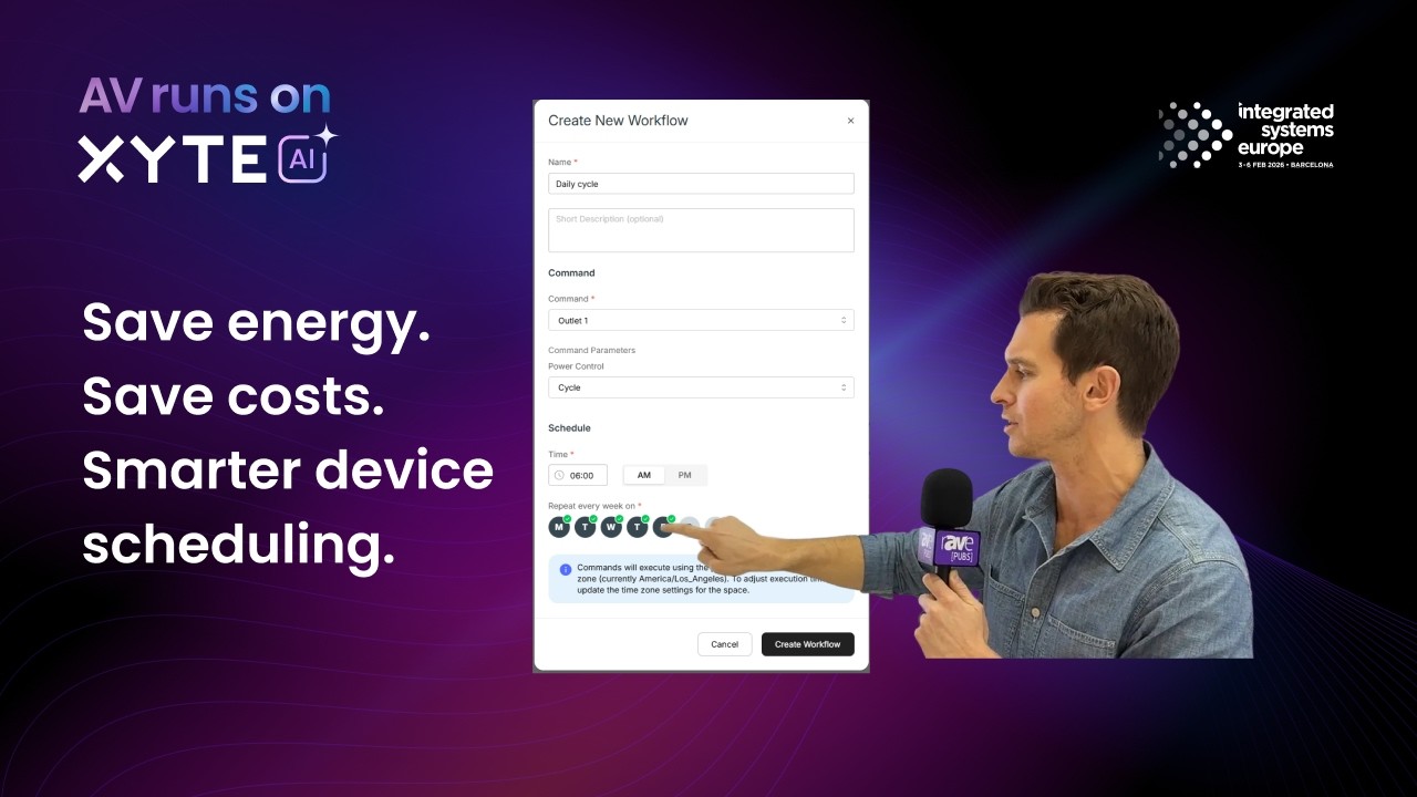 Save Energy and Reduce Support Load with Automated AV Workflows + AI
