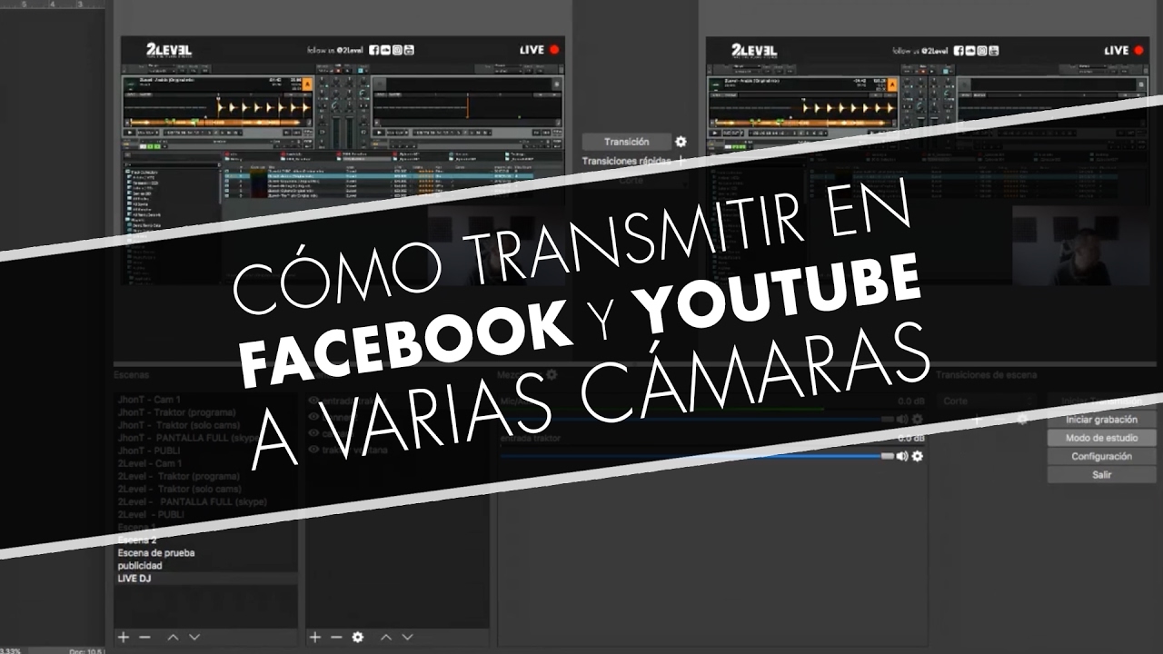 Hey DJ! Cómo emitir online en Facebook y Youtube (fácil y completo) 2018