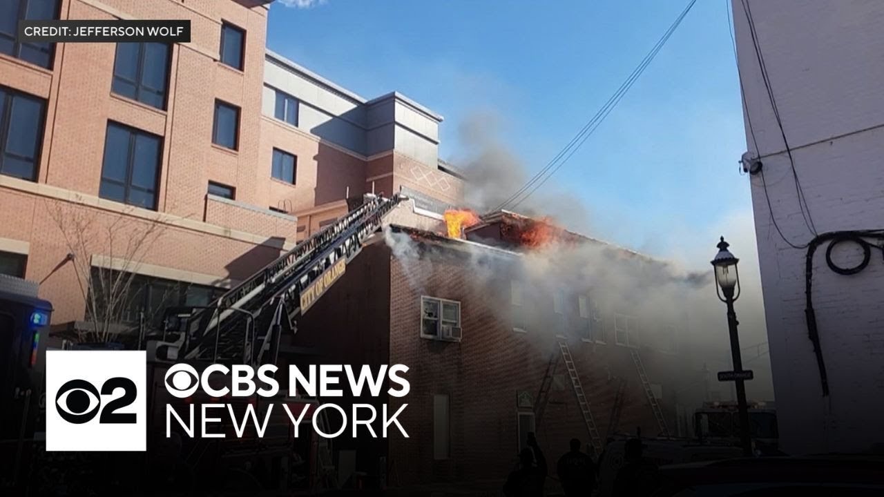Crews spend hours battling fire in South Orange, N.J.