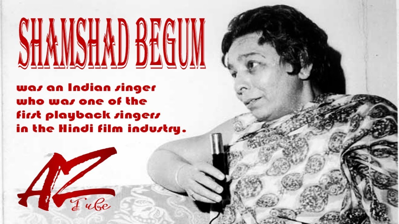 SHAMSHAD and chorus Film CHAUDHARY {1941} Kothe Te Aa Mahiya _AZ tube