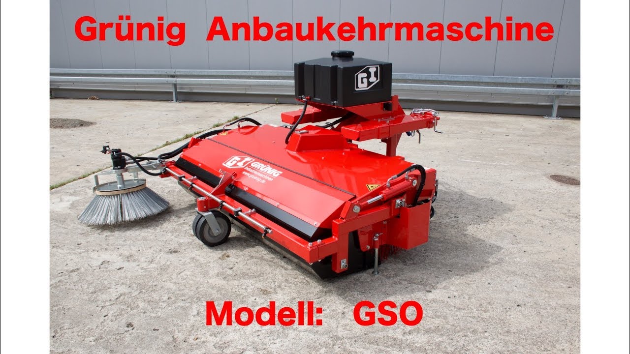Gruenig Anbaukehrmaschine Modell GSO