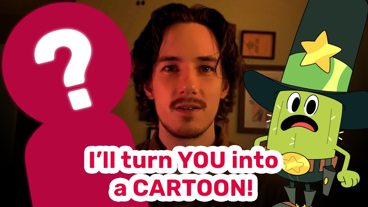 YOU could voice this cartoon character!