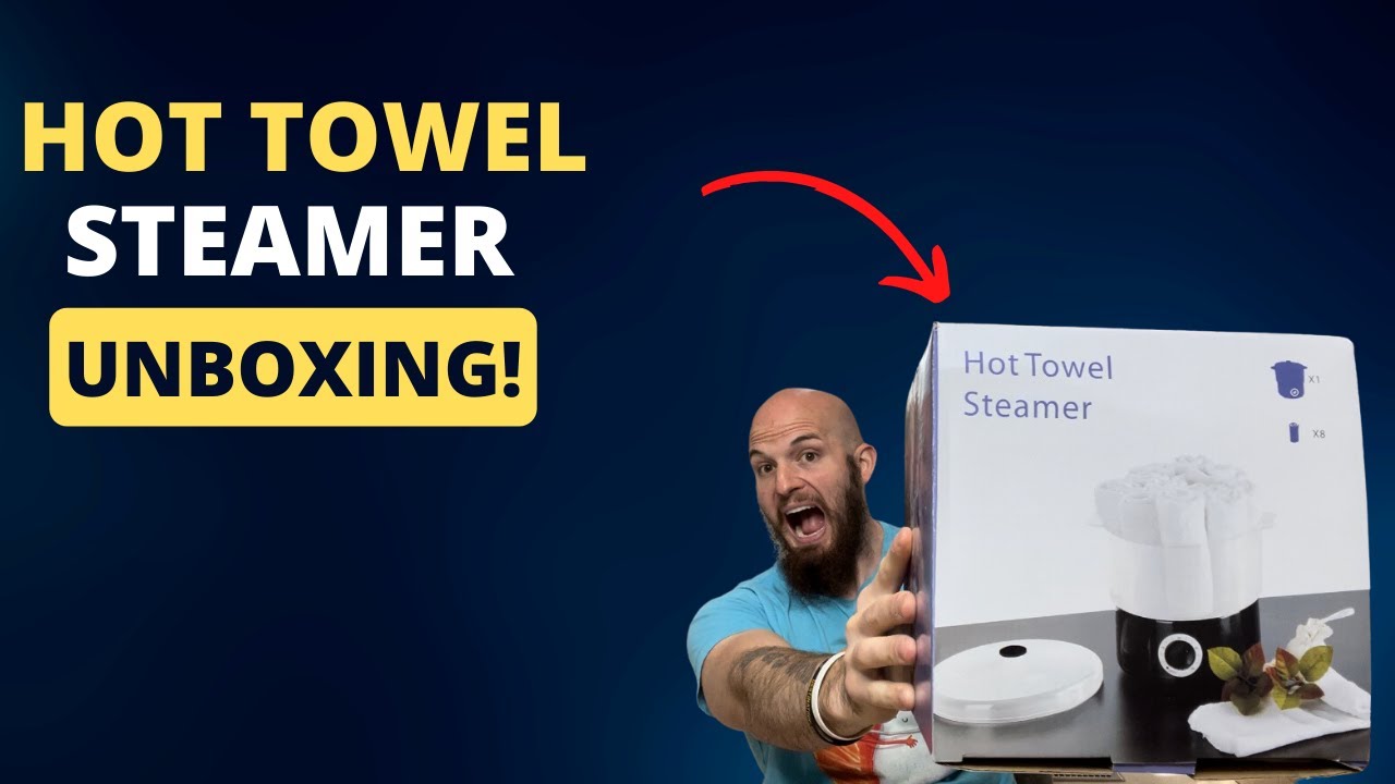 Hot Towel Steamer Unboxing! Everything That Comes In The Box!