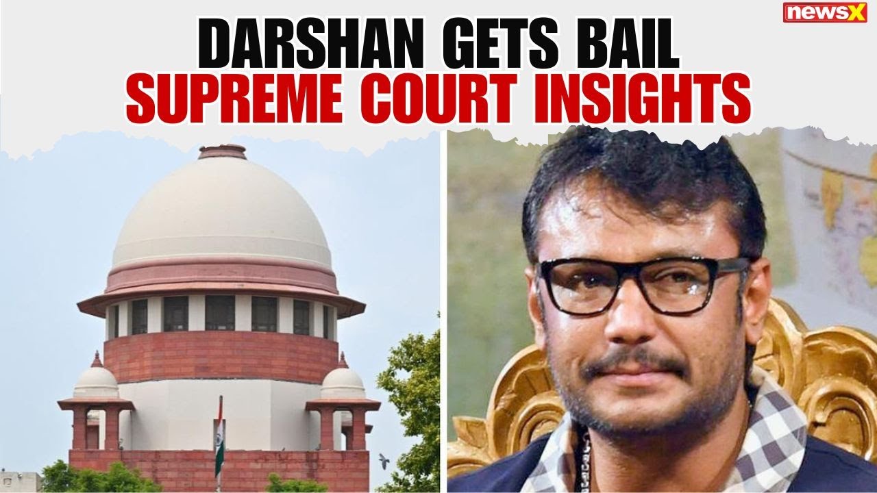 Renuka Swami Murder Case: SC Grants Actor Darshan Bail | Key Observations Explained | NewsX