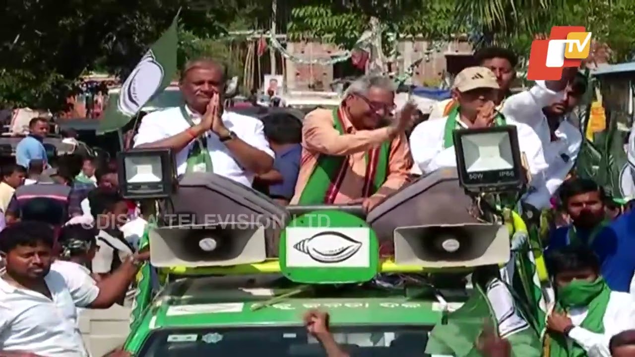 Dhamnagar bypoll : Actress Sheetal Patra joins BJD’s election campaign