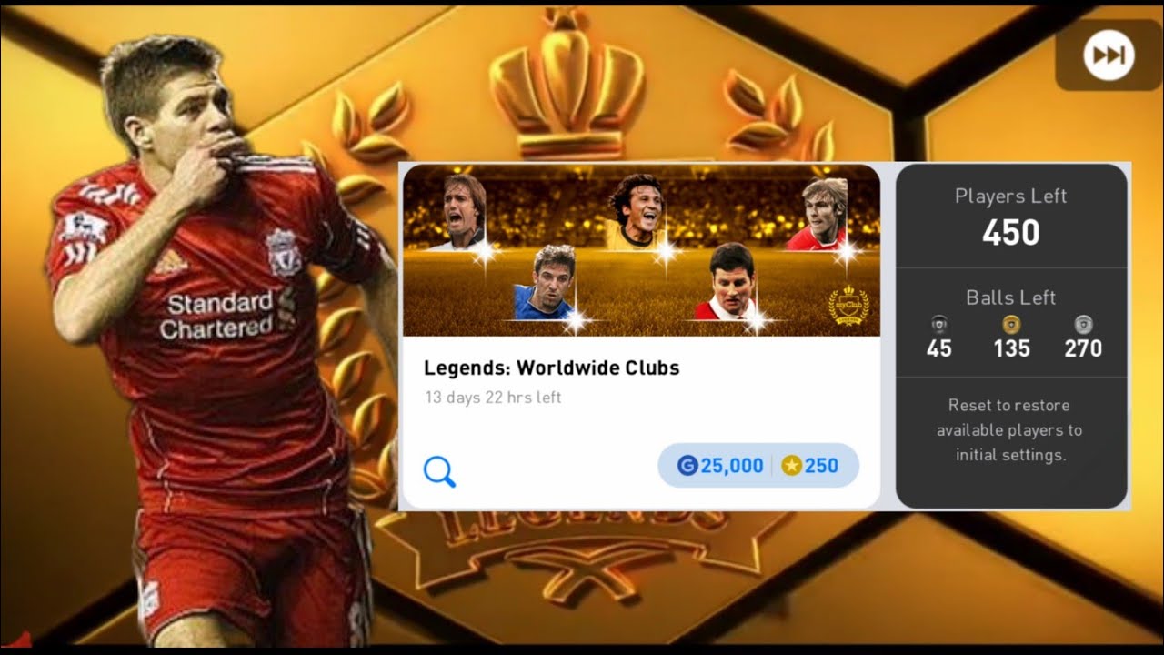 Legends : WORLDWIDE CLUBS GP BOX DRAW Pack Opening || PES 2021 Mobile