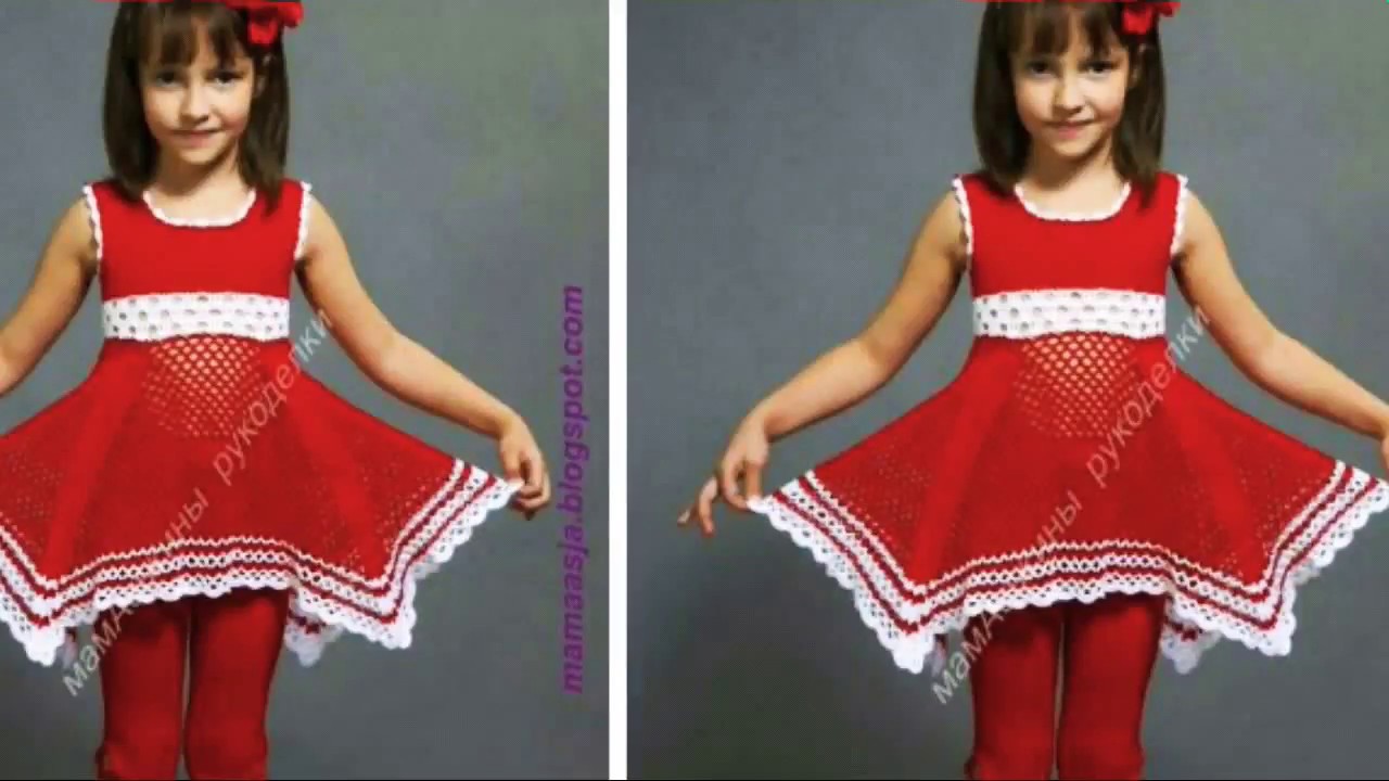 كروشيه فستان اطفال بناتي سهل ومميز خطوة بخطوة (يارا) الجزء الثاني crochet amazing dress step by step
