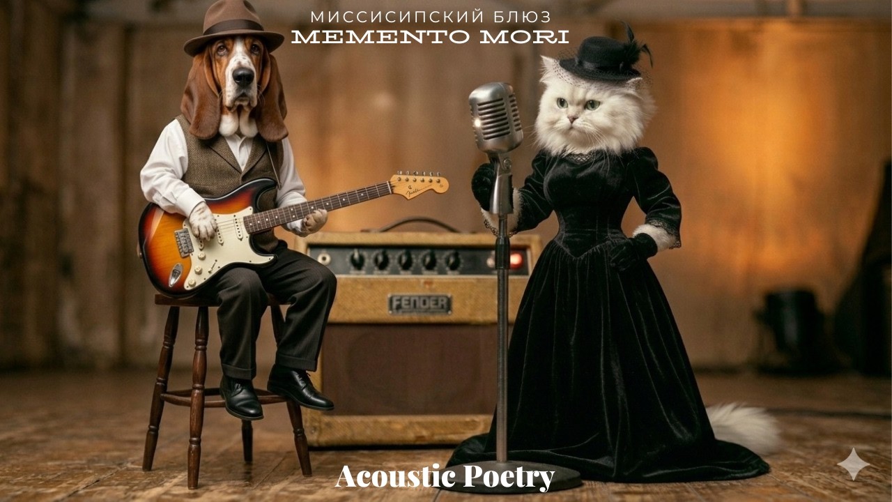 Memento Mori 🕯️ Миссисипский блюз 🐈‍⬛🎸🐕