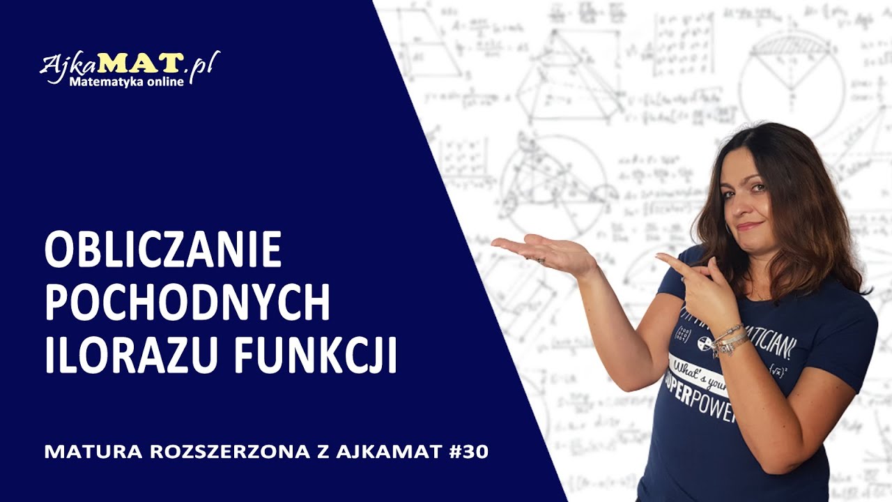 Obliczanie pochodnych ilorazu funkcji