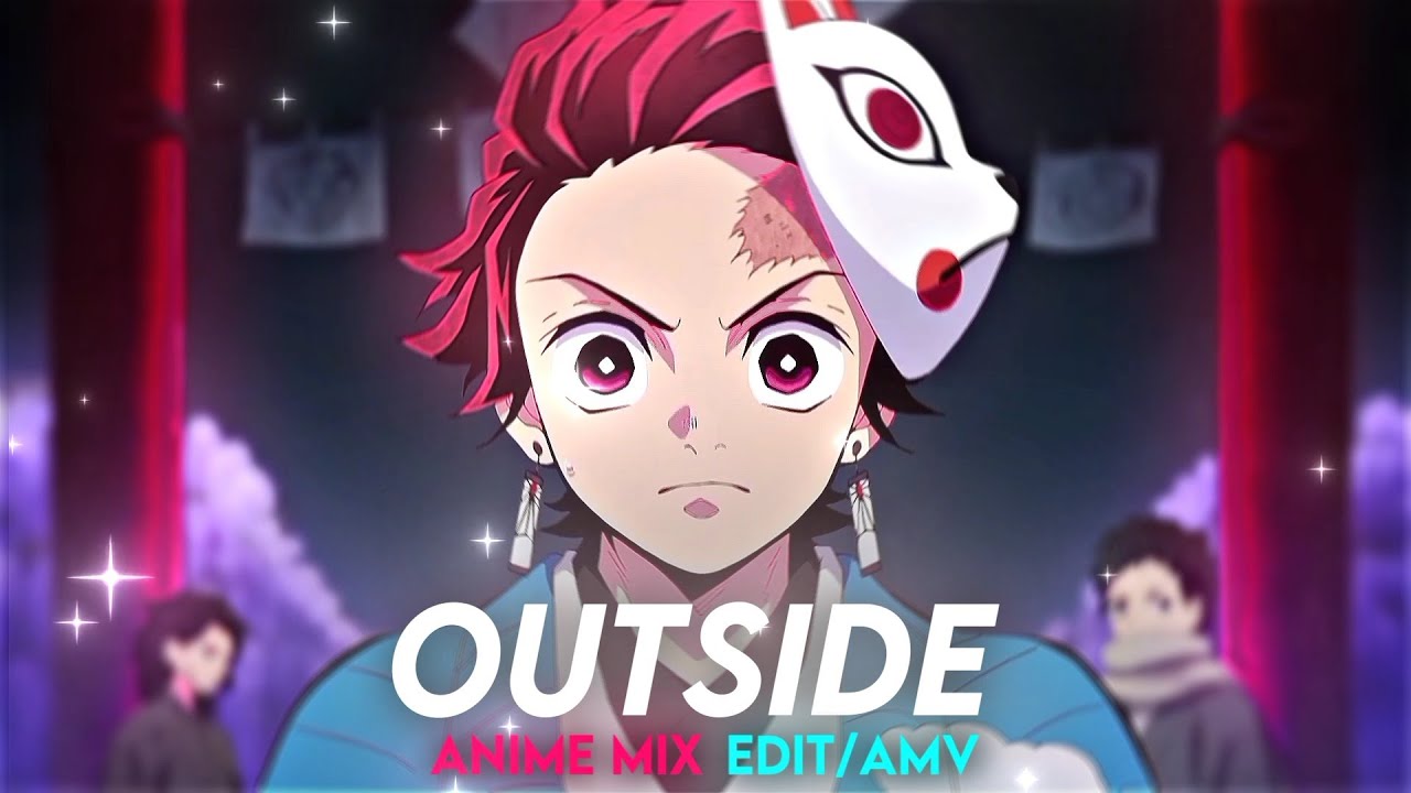 Outside || 200 Sub Special✨|| Anime Mix (AMV/EDIT) || DREAMZ STYLE 😌 #animeedit