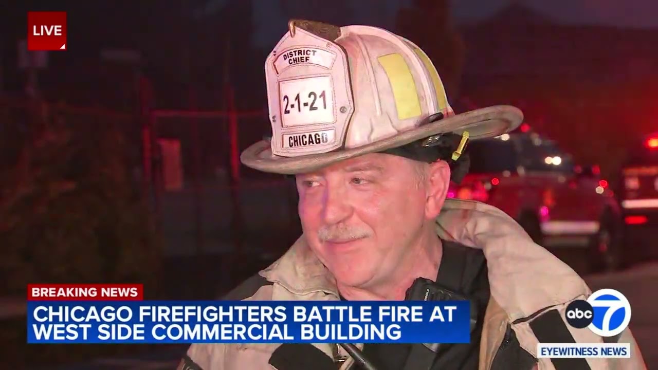 Chicago Fire Department update on Grand Avenue fire