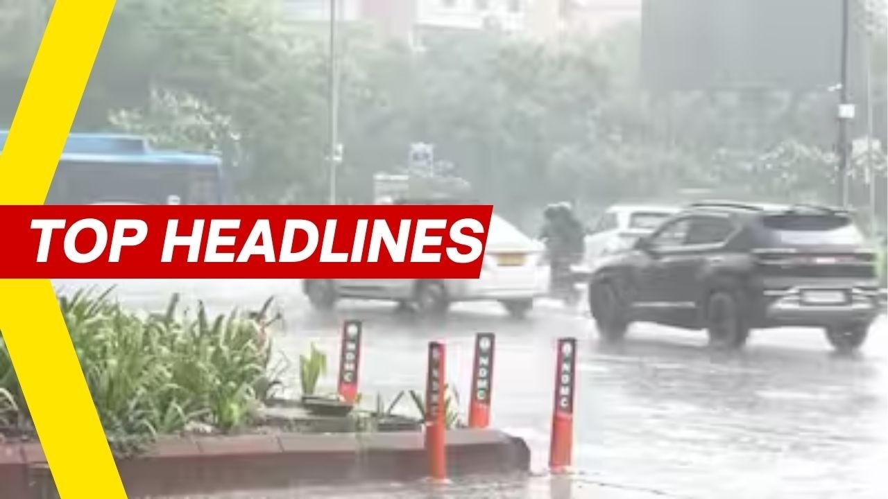 Delhi Weather: IMD Issues Yellow Alert as Thunderstorms, Rain Trigger Waterlogging in Delhi-NCR