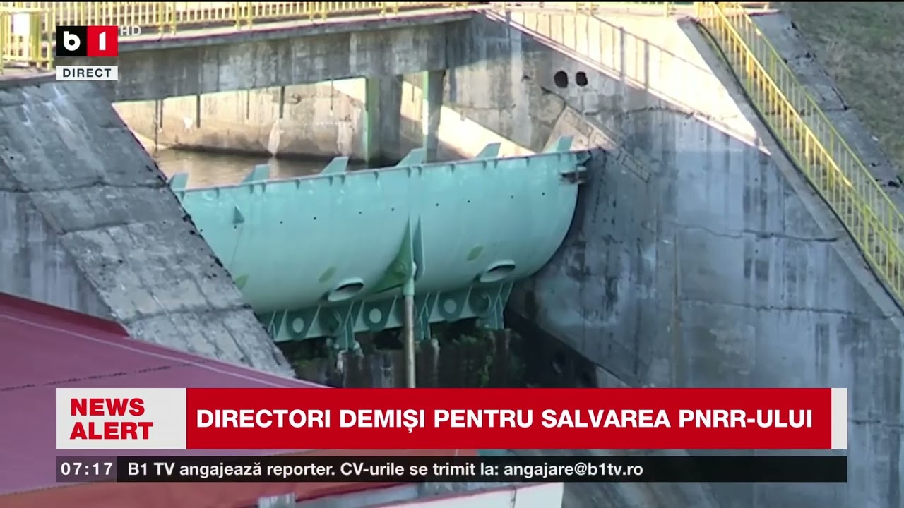 DEMISII LA HIDROELECTRICA DUPĂ PRESIUNEA UE_Știri B1TV_20 sept. 2025