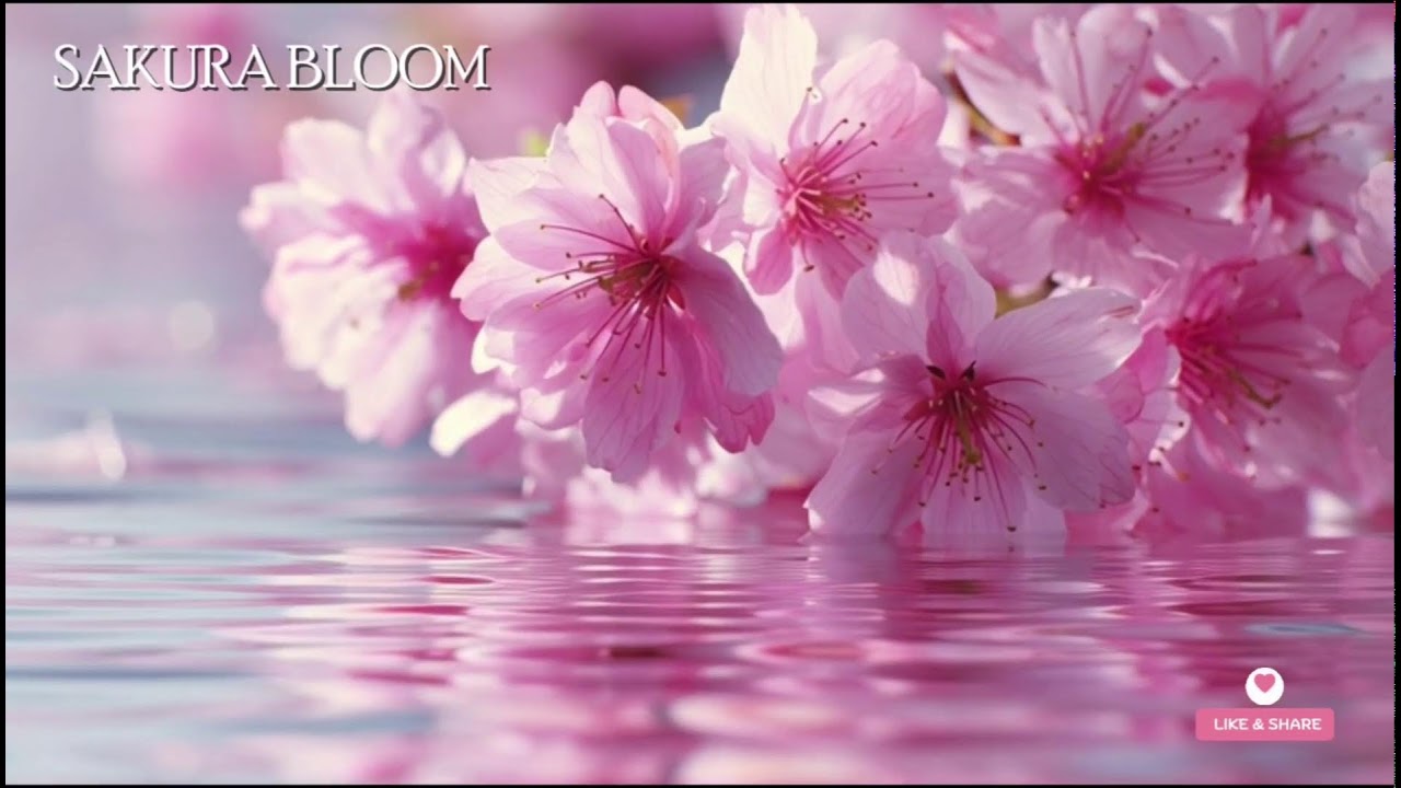 🔴 桜の調べ – 日本庭園の水音と風鈴の癒し | 心を落ち着ける音楽👉 Zen garden + wind chimes vibes.