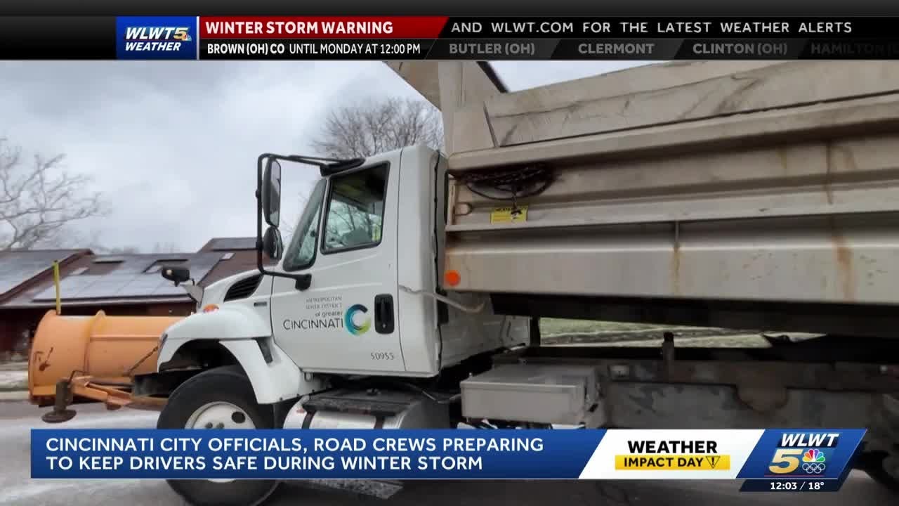 Cincinnati officials to provide information on plans ahead of impactful winter storm