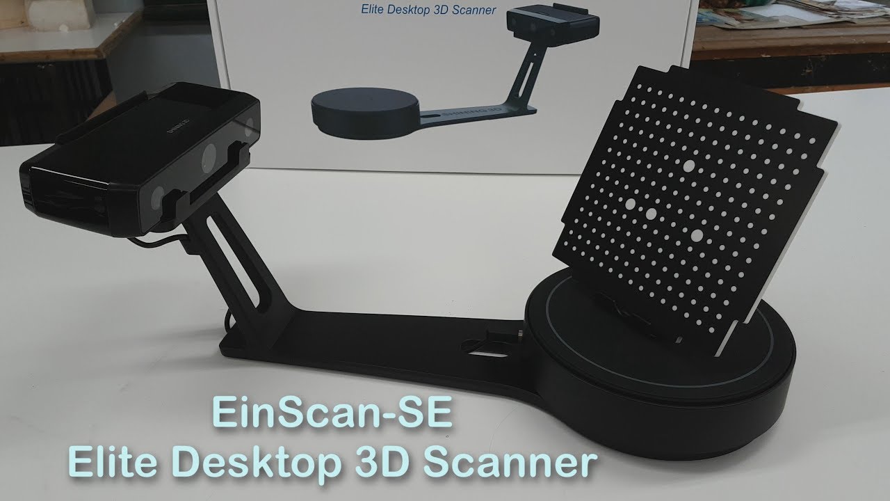 Shining 3D EinScan SE, Unboxing y Pruebas